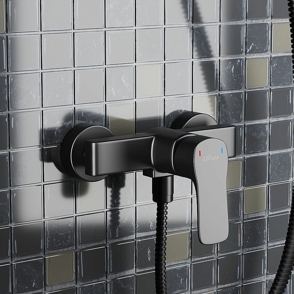 Смеситель для душа PAINI Viva Style P4YO511 черный купить в интернет-магазине сантехники Sanbest