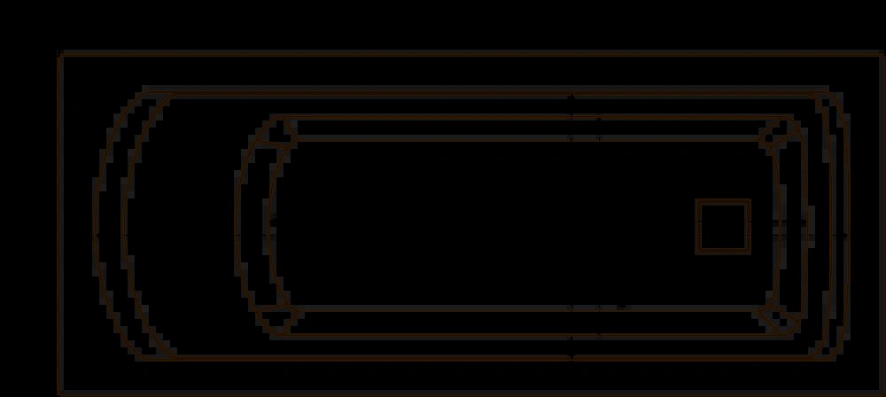 Ванна акриловая BAS АЯКС В 00130 170x70 купить в интернет-магазине Sanbest