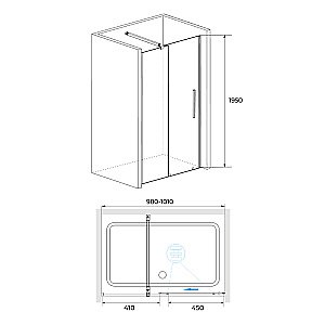 Душевая система RGW Shower Panels SP-6143-01 50140801-01 хром купить в интернет-магазине сантехники Sanbest