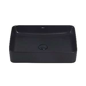 Раковина накладная ABBER Rechteck AC2207MB черная матовая купить в интернет-магазине Sanbest