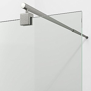 Душевое ограждение WasserKRAFT Rur 30W40BN 120 стекло прозрачное/профиль никель купить в интернет-магазине Sanbest