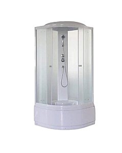 Душевая кабина Parly EF1021, 100x100, закрытая, стекло 4мм, ABS-поддон 42см, высота 215см купить в интернет-магазине Sanbest