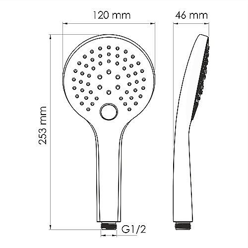 Смеситель для ванны WasserKRAFT Saale SET2865 белый матовый купить в интернет-магазине сантехники Sanbest