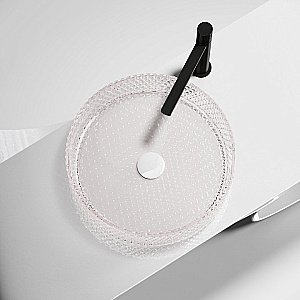 Раковина Ceramica Nova Cristal 36 CN6061 розовая купить в интернет-магазине Sanbest