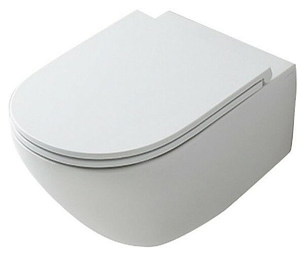 Унитаз подвесной Kerasan Aquatech 3714 Белый, безободковый купить в интернет-магазине Sanbest