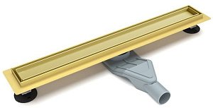 Душевой трап ESBANO Combi C-TILE-60SG 60 золото купить в интернет-магазине Sanbest