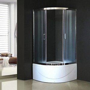 Душевой уголок Royal Bath RB90BK-C-CH 90х90 матовый купить в интернет-магазине Sanbest