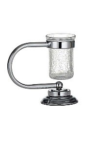 Стакан для зубных щеток Boheme Murano 10911-CR купить в интернет-магазине сантехники Sanbest