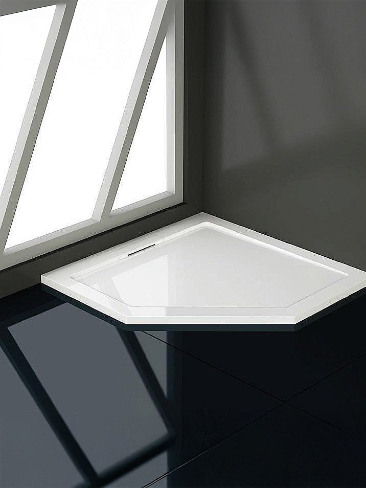 Душевой поддон WeltWasser WW TR TRP90 90х90 белый купить в интернет-магазине Sanbest