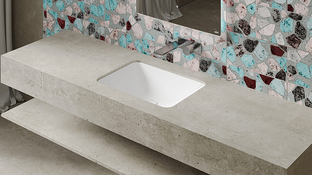 Раковина Salini MAREA 06 S-Sense 1802106G 55 белая купить в интернет-магазине Sanbest