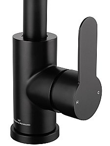 Смеситель для кухни WONZON & WOGHAND WW-AE4554-MB черный матовый купить в интернет-магазине сантехники Sanbest