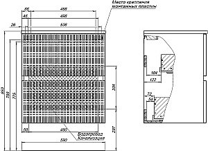 Тумба с раковиной Aquanet Джейн 313316/254363 60 мисти грин для ванной в интернет-магазине Sanbest