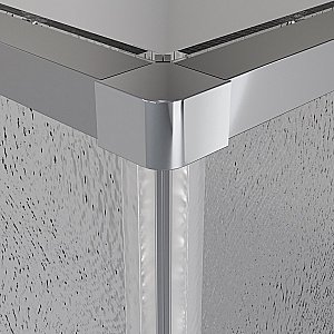 Душевой уголок Niagara Nova NG-3622-34 80х80 стекло шиншилла/профиль хром купить в интернет-магазине Sanbest