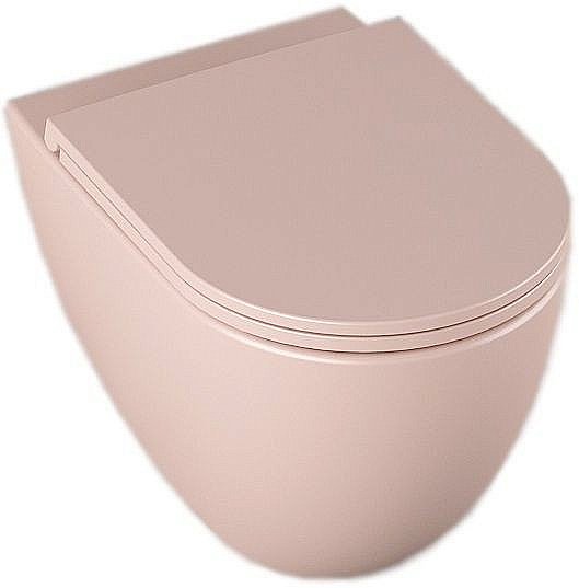 Унитаз подвесной Isvea Infinity 10NF02001SV-2S лососевый матовый, безободковый купить в интернет-магазине Sanbest