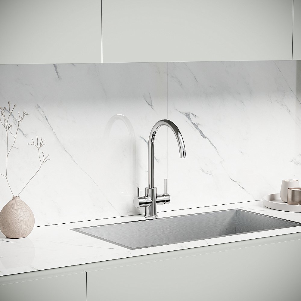 Смеситель для кухни Sancos Taper SC4012BN брашированный никель купить в интернет-магазине сантехники Sanbest