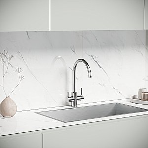 Смеситель для кухни Sancos Taper SC4012BN брашированный никель купить в интернет-магазине сантехники Sanbest