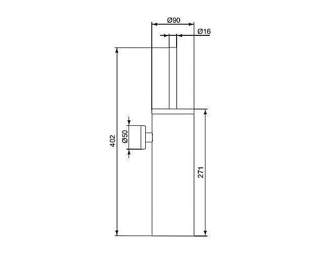 Туалетный ершик Ideal Standard IOM A9128MY купить в интернет-магазине сантехники Sanbest