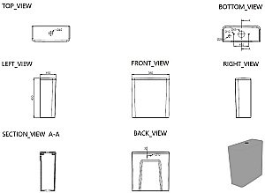Унитаз-компакт Allen Brau Priority 3 4.31006.20 белый, безободковый, с крышкой микролифт купить в интернет-магазине Sanbest