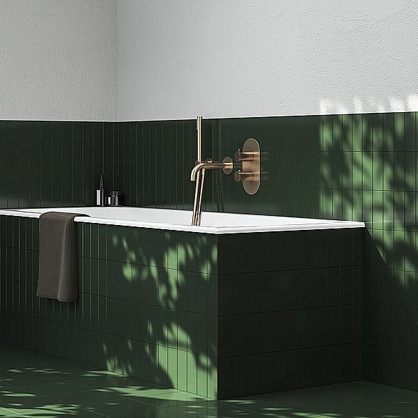 Излив на ванну Ravak Espirit X07P801 розовое золото купить в интернет-магазине сантехники Sanbest