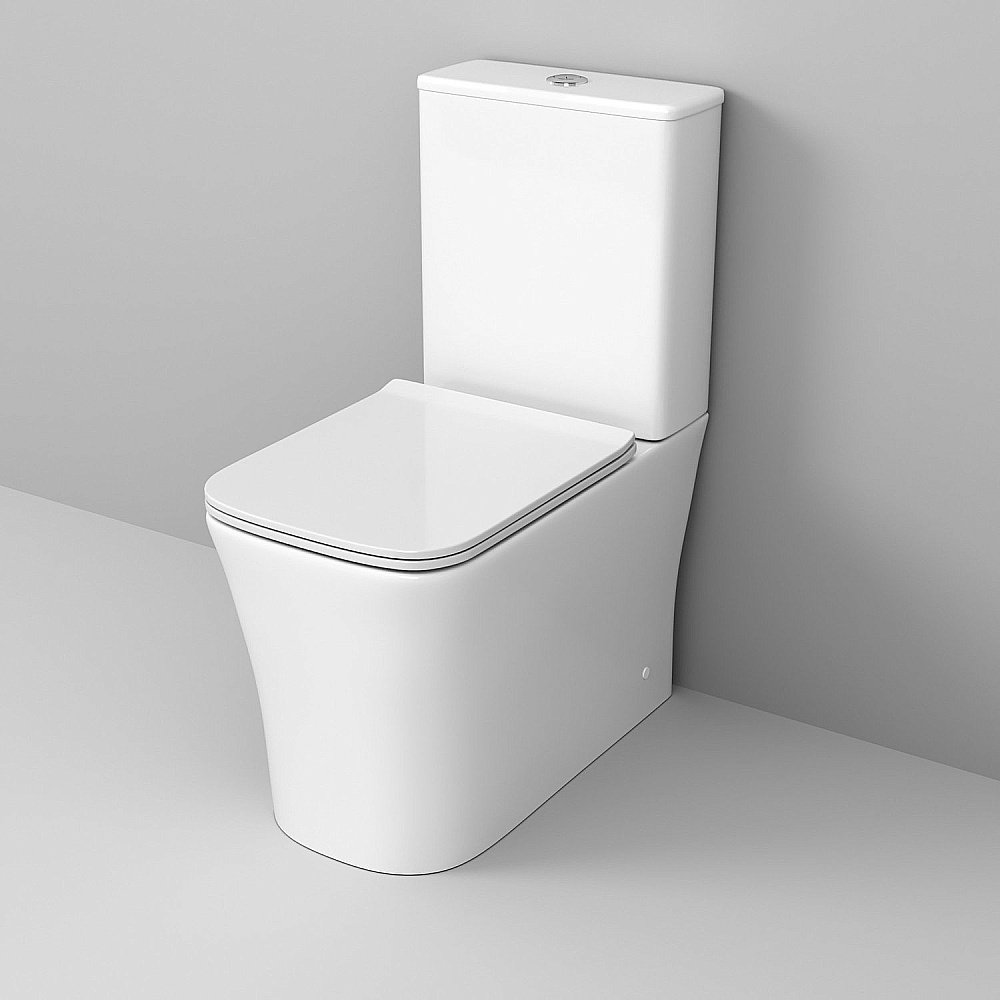 Унитаз-компакт Grossman Galaxy GR-4467S безободковый, с крышкой микролифт, с бачком, белый купить в интернет-магазине Sanbest