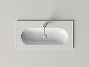 Раковина Ceramica Nova Calista 81 CN6093 белая купить в интернет-магазине Sanbest