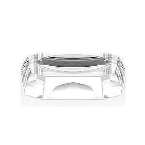 Мыльница Decor Walther Kristall STS кристальный купить в интернет-магазине сантехники Sanbest