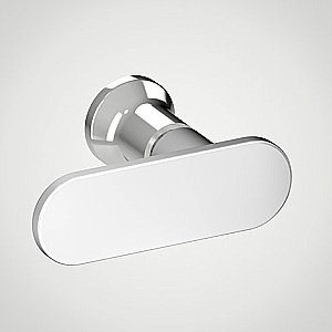 Душевая дверь NEW TRENDY NEW SOLEO PLUS D-0141A/D-0094B 120 стекло прозрачное/профиль хром купить в интернет-магазине Sanbest