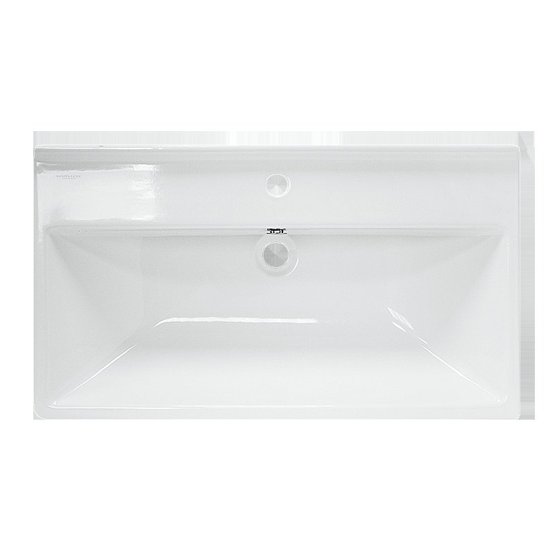 Раковина Sanita luxe Fest 80 FST80SLWB01 белая купить в интернет-магазине Sanbest