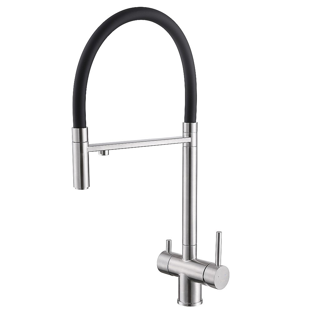 Смеситель для кухни Abber Wasser Kreis AF81141SP сатин купить в интернет-магазине сантехники Sanbest