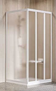 Душевой уголок Ravak Supernova ASDP3+APSS 80х90 профиль белый/стекло матовое купить в интернет-магазине Sanbest