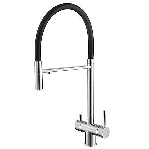 Смеситель для кухни Abber Wasser Kreis AF81141SP сатин купить в интернет-магазине сантехники Sanbest