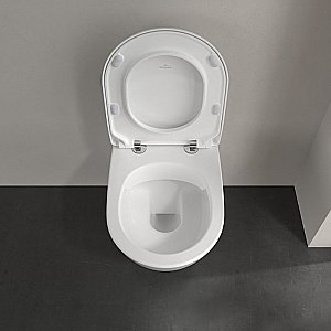 Унитаз Villeroy&Boch Subway 2.0 5614R201 безободковый, с крышкой микролифт купить в интернет-магазине Sanbest