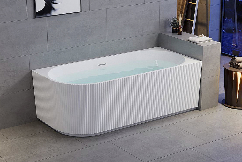 Акриловая ванна Royal Bath NERO RB611900CH 150х75 белый купить в интернет-магазине Sanbest