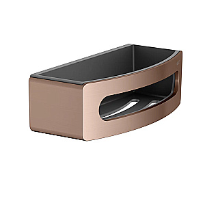 Полочка для душа Keuco Elegance 11658290001 Розовое золото матовое купить в интернет-магазине сантехники Sanbest