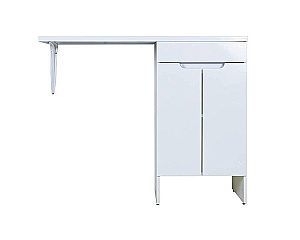 Тумба с раковиной Orange Sistema 110 STD-50TUW белая для ванной в интернет-магазине Sanbest