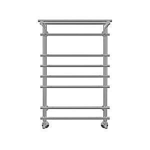 Полотенцесушитель водяной Terminus Ватра с полкой П8 500x796 купить в интернет-магазине сантехники Sanbest
