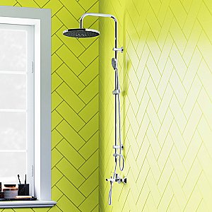 Душевая система Dorff Norma D0710000 хром купить в интернет-магазине сантехники Sanbest