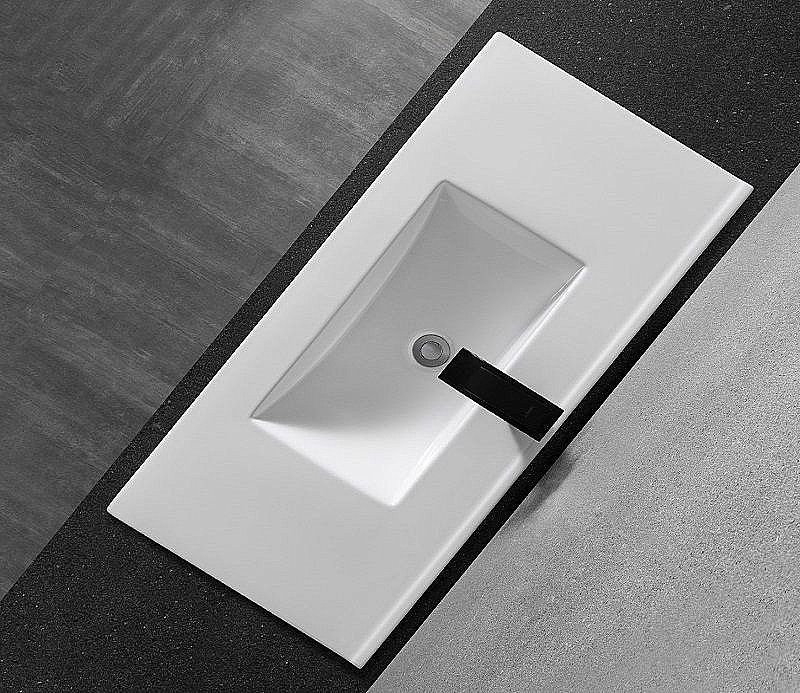 Раковина Ceramalux N 91 YJ-803-90 белая купить в интернет-магазине Sanbest