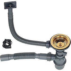 Мойка кухонная Melana ProfLine D7851HG золото купить в интернет-магазине сантехники Sanbest