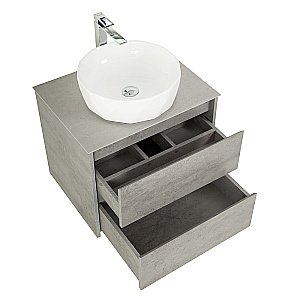 Тумба с раковиной и столешницей BelBagno KRAFT 70 Cemento Grigio для ванной в интернет-магазине Sanbest