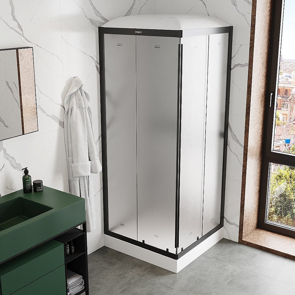 Душевая кабина Parly Frost FQ811B 80х80 купить в интернет-магазине Sanbest