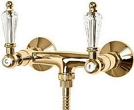 Смеситель для душа Cezares DIAMOND-DS-03/24-Sw золото купить в интернет-магазине сантехники Sanbest