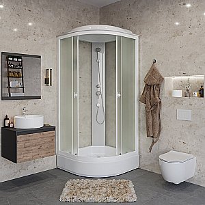 Душевая кабина Niagara Promo P80/26/MT 80х80 купить в интернет-магазине Sanbest