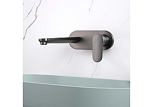 Смеситель для раковины Aquatek Ника AQ1813BGM оружейная сталь купить в интернет-магазине сантехники Sanbest