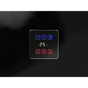 Душевая кабина Black&White Galaxy 110х80 8800E110 с гидромассажем, стекло прозрачное/профиль черный купить в интернет-магазине Sanbest