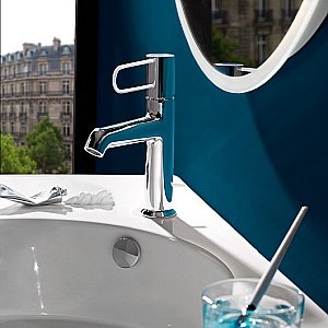 Cмеситель для раковины Jacob Delafon Odeon Rive Gauche E21028-CP-CP хром купить в интернет-магазине сантехники Sanbest