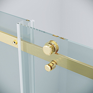 Душевой уголок Grossman Classic 160х90 120.K33.04.1690.32.00 стекло прозрачное/профиль золото брашированное купить в интернет-магазине Sanbest