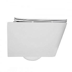 Унитаз подвесной BERGES Sigma 082254 безободковый, с крышкой микролифт купить в интернет-магазине Sanbest