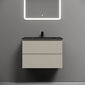 Тумба с раковиной Sancos Snob T 70 SNT70CE бежевая матовая для ванной в интернет-магазине Sanbest