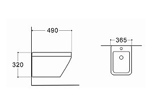 Биде подвесное Aquatek Лира AQ1055-00 купить в интернет-магазине Sanbest
